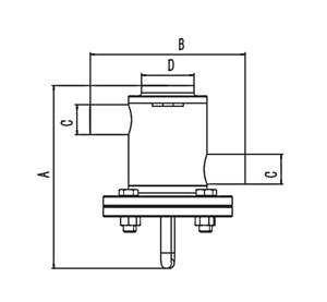 micro-residue receiver sketch